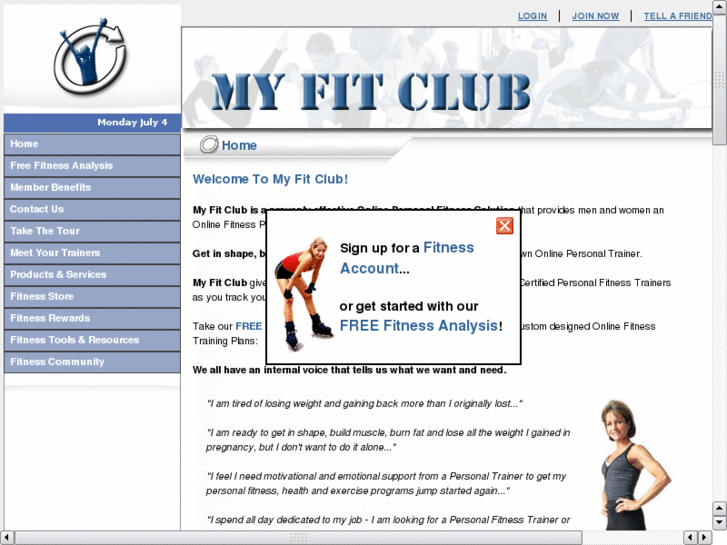 www.myfitclub.net