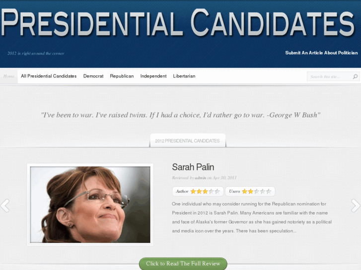 www.presidential-candidates.com