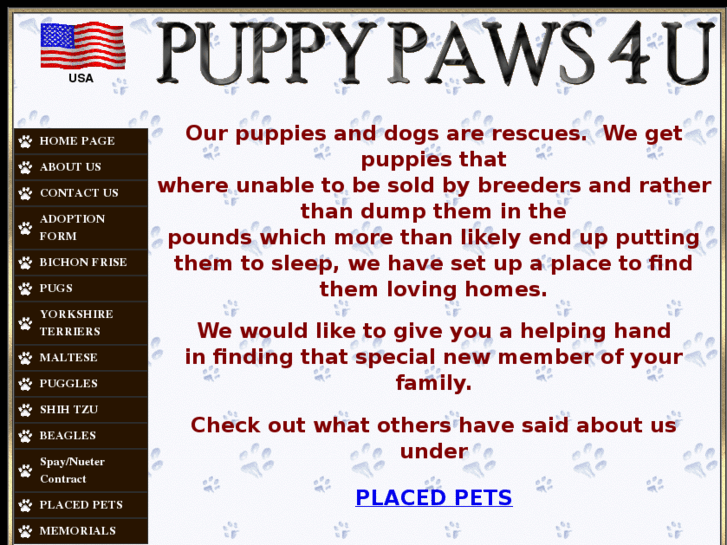 www.puppypaws4u.com