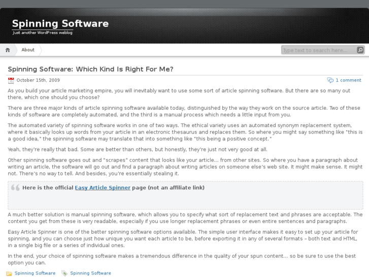www.spinningsoftware.org