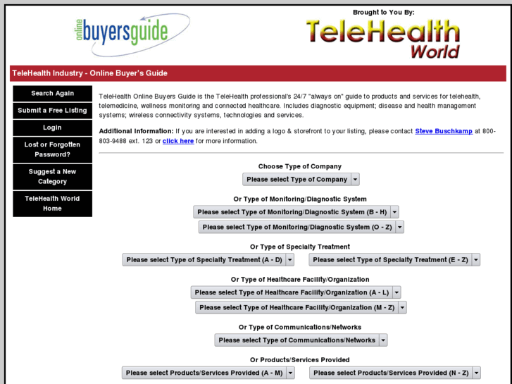 www.telehealthonlinebuyersguide.com