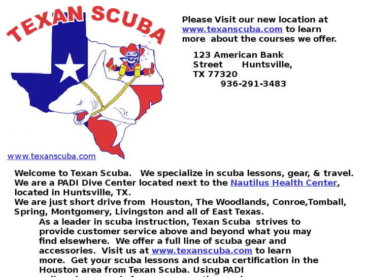 www.texanscuba.net