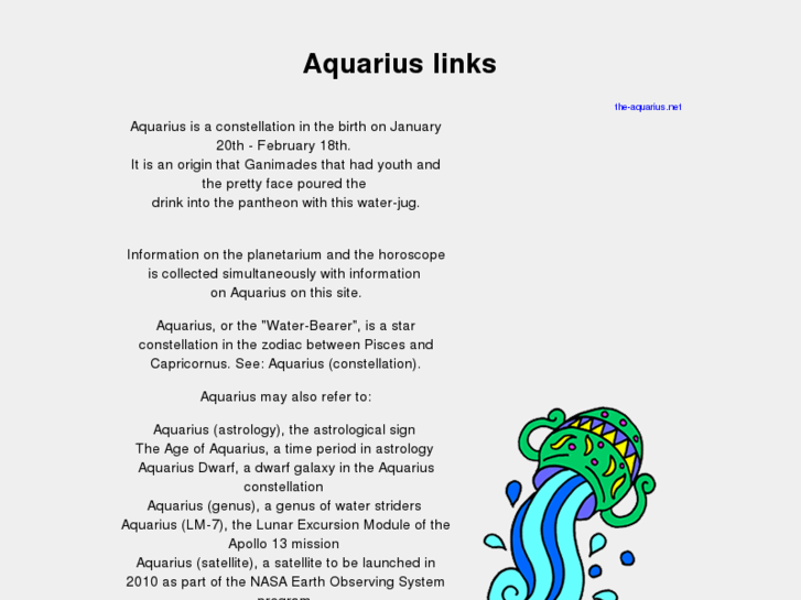 www.the-aquarius.net