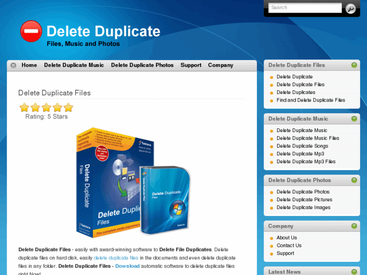 www.deleteduplicate.net