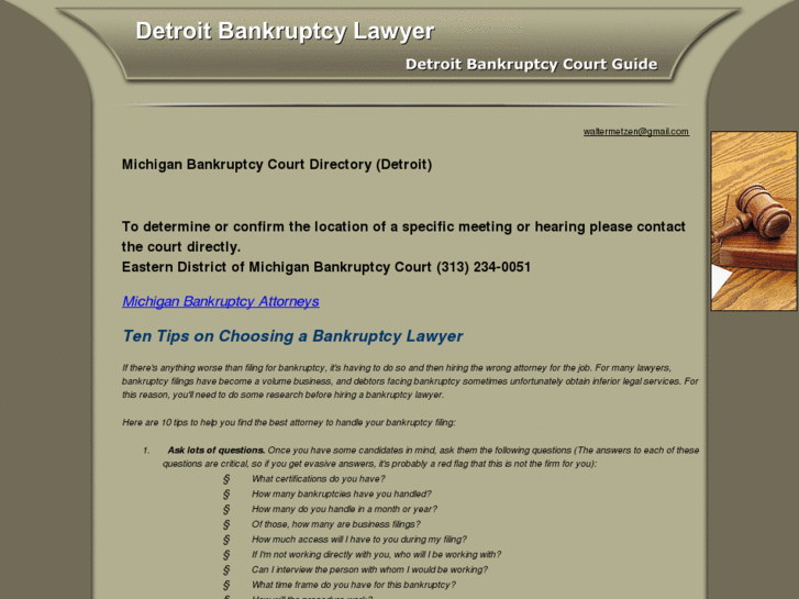 www.detroitbankruptcycourts.com