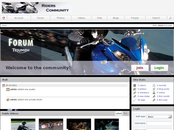 www.forumtriumph.com