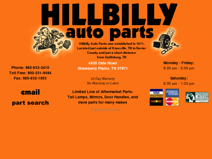 www.hillbillyautoparts.net