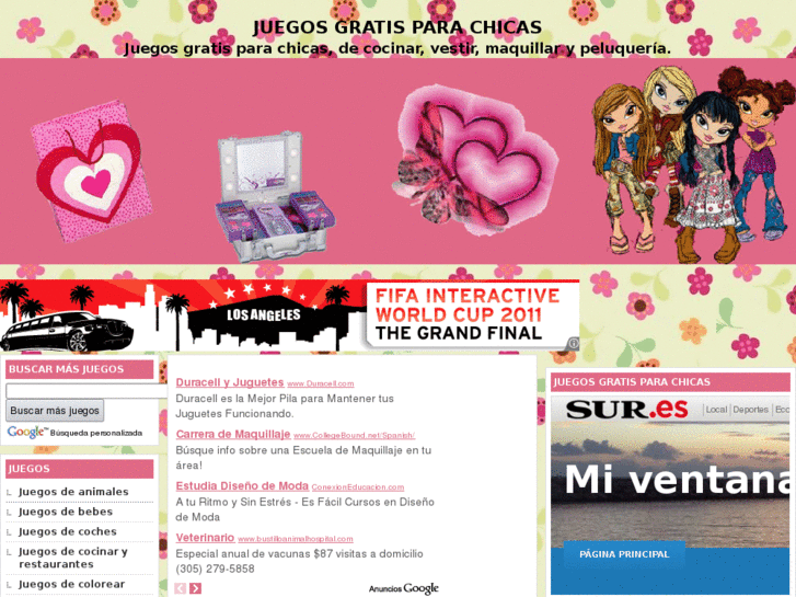 www.juegosgratis-parachicas.com