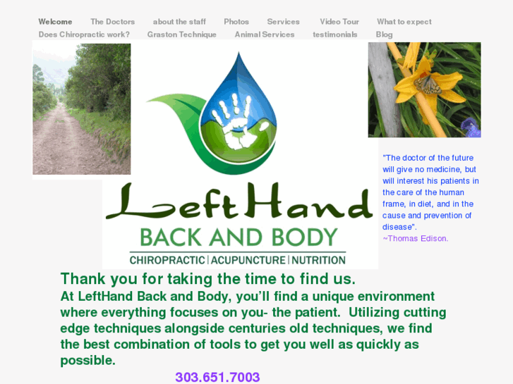 www.lefthandbackandbody.com