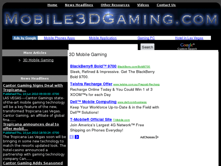 www.mobile3dgaming.com