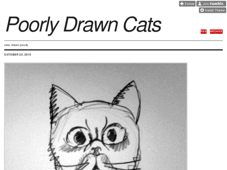 www.poorlydrawncats.com