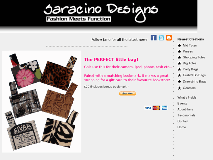 www.saracinodesigns.com