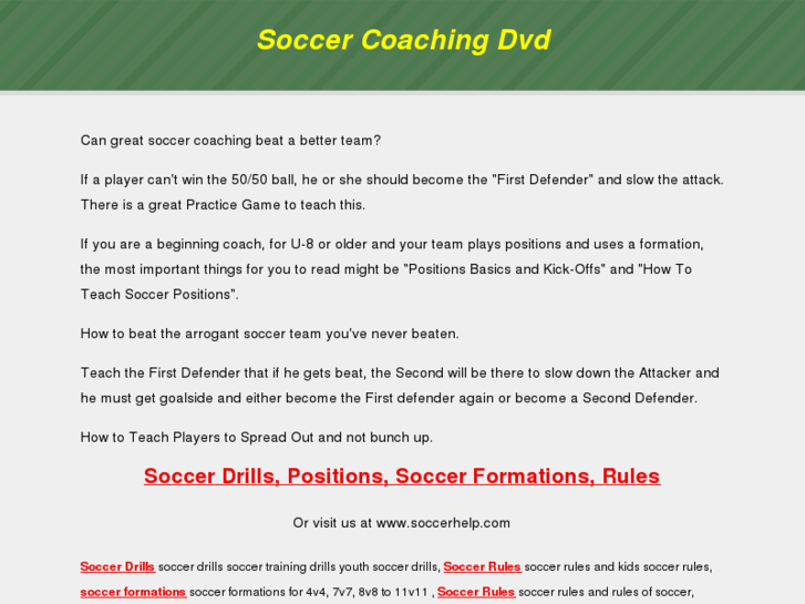 www.soccercoachingdvd1.com