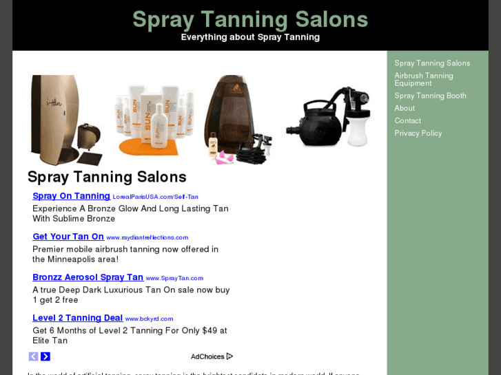 www.spraytanningsalons.net