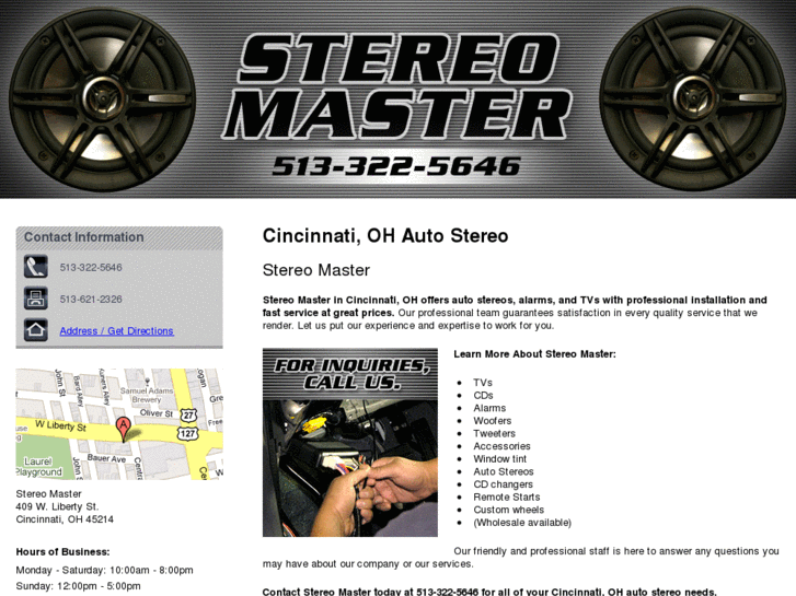 www.stereomastercincinnati.com