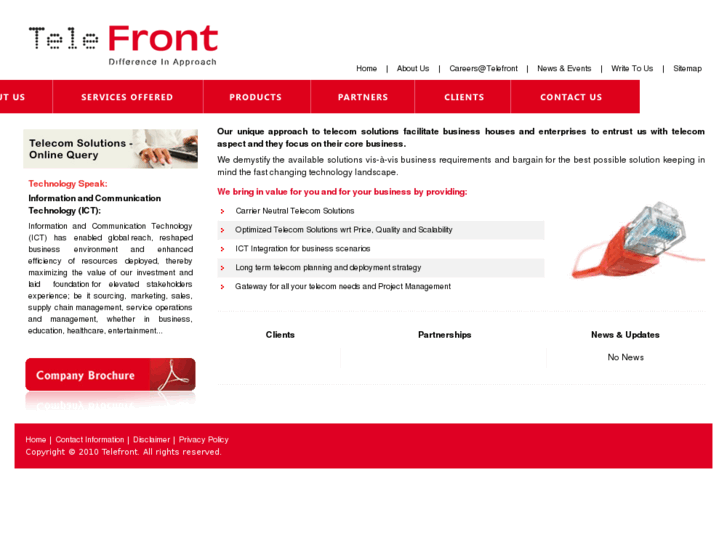www.telefront.biz
