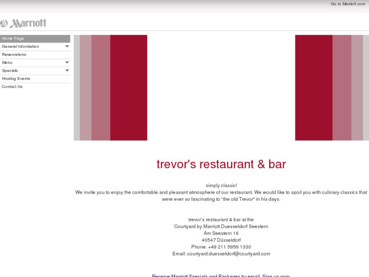 www.trevors-restaurant.com