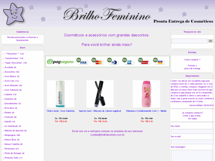 www.brilhofeminino.net