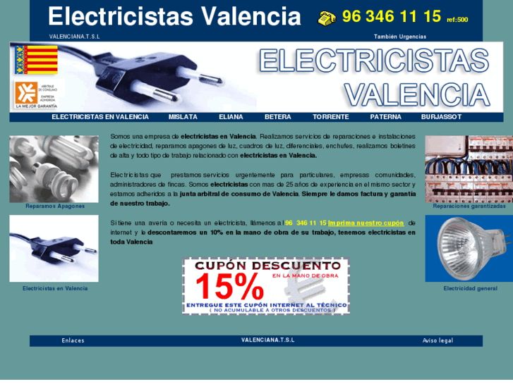 www.electricistas-de-valencia.com