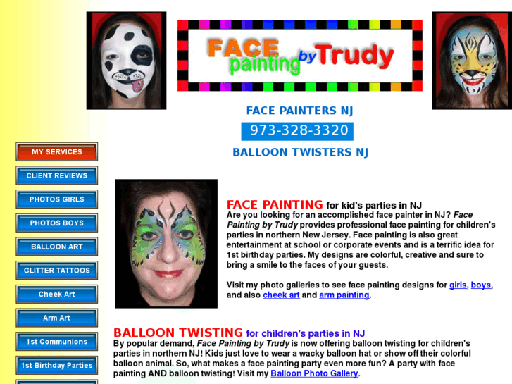 www.facepaintingbytrudy.com