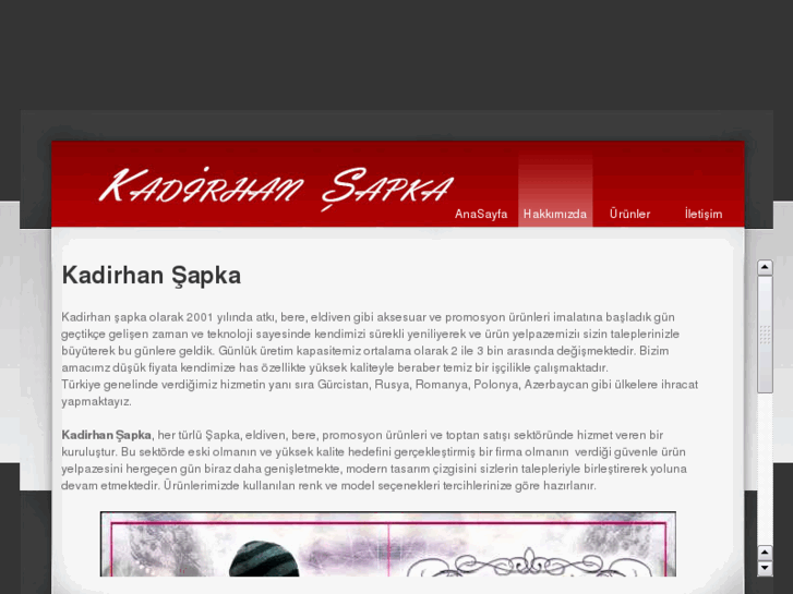 www.kadirhansapka.com