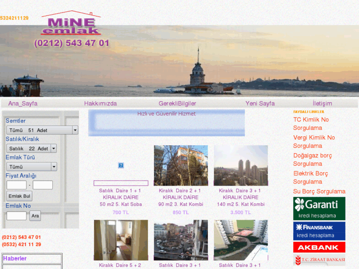 www.mine-emlak.com