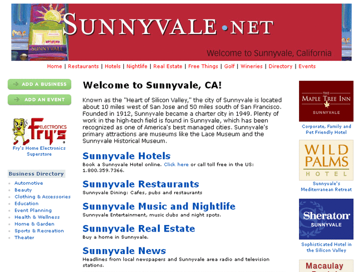 www.sunnyvale.net