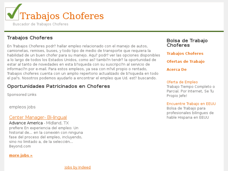 www.trabajoschoferes.com