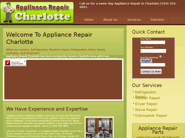 www.appliancerepaircharlotte.net