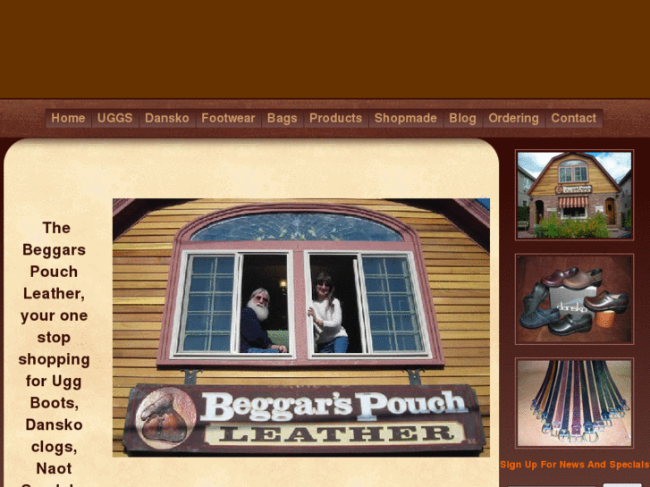 www.beggarspouchleather.com