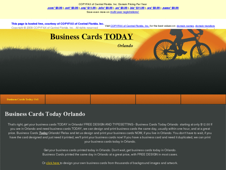 www.businesscardstodayorlando.com