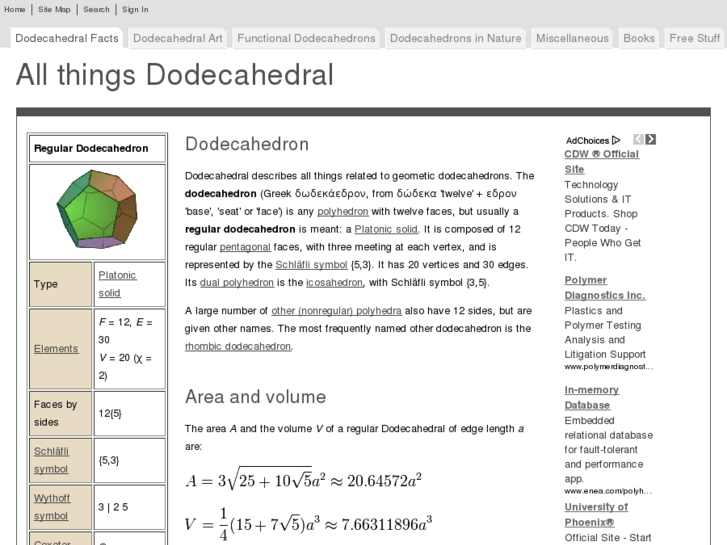 www.dodecahedral.com