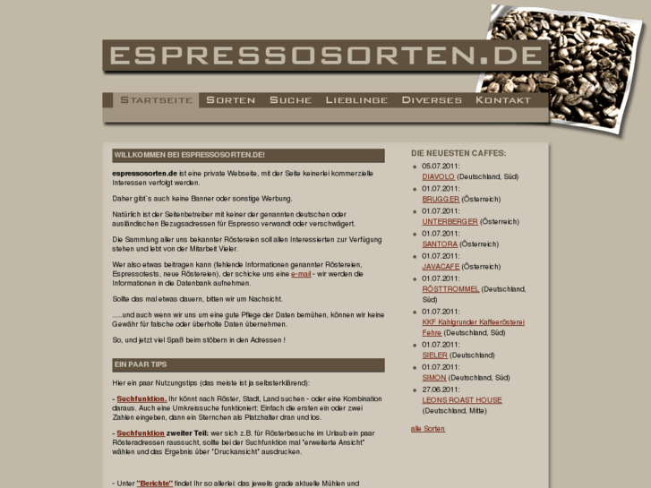 www.espressosorten.de