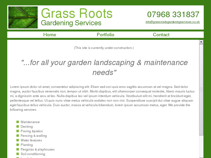 www.grassrootsgardeningservices.net