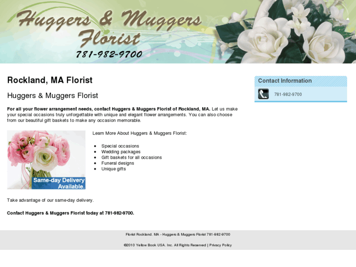 www.huggersandmuggersflorist.com