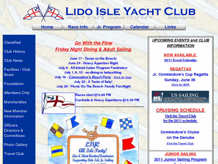 www.lidoisleyachtclub.net