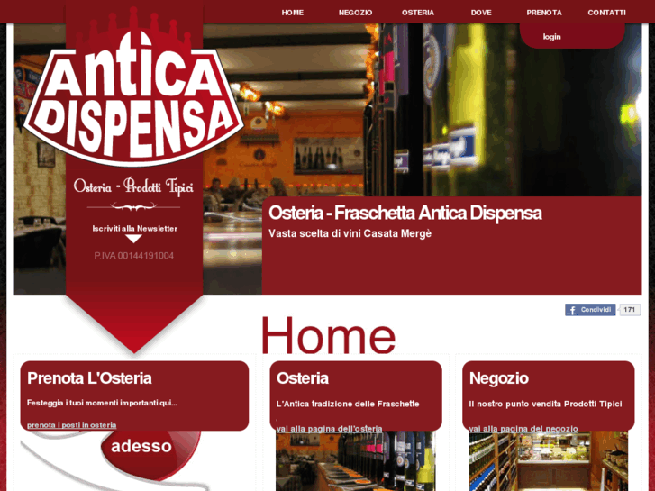 www.osteriaanticadispensa.com