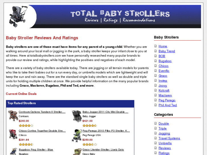 www.totalbabystrollers.com