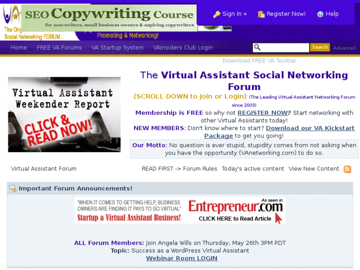 www.vanetworkingforum.com