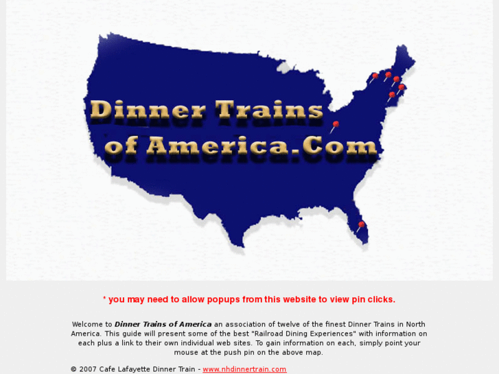 www.dinnertrainsofamerica.com