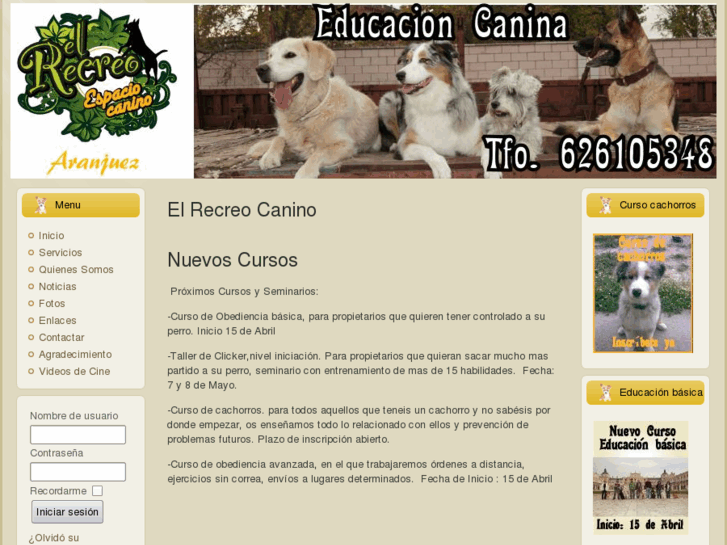 www.elrecreocanino.com