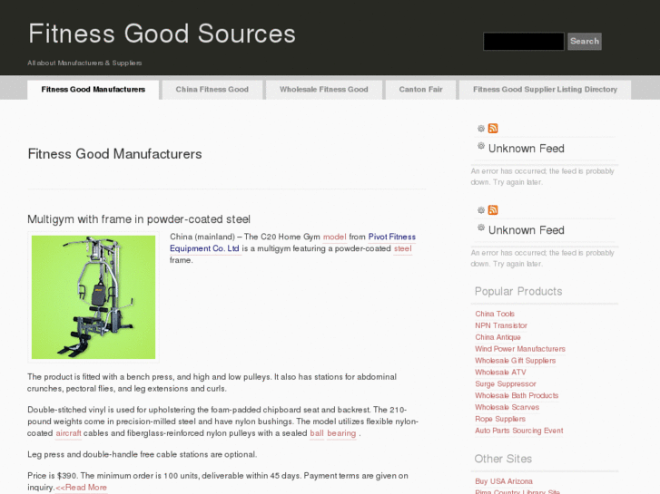 www.fitnessgoodsources.com