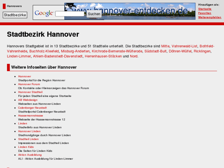 www.hannover-stadtbezirk.de