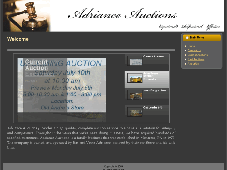 www.jimadrianceauctions.com