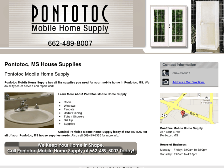 www.pontotocmobilehomesupply.com