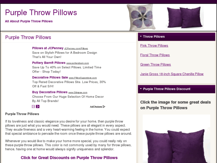 www.purplethrowpillows.net