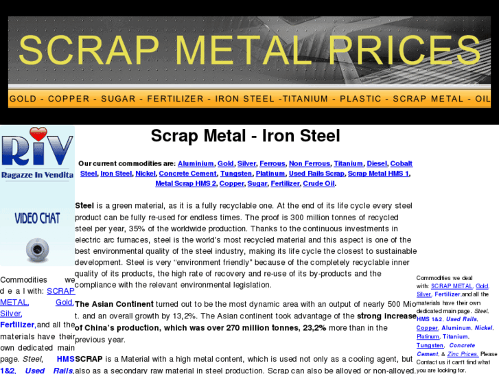 www.scrap-metal-prices.info