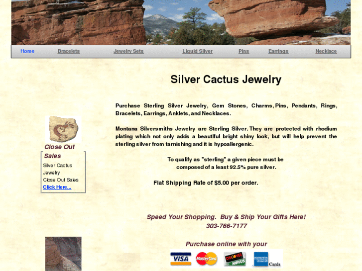 www.silvercactusjewelry.com