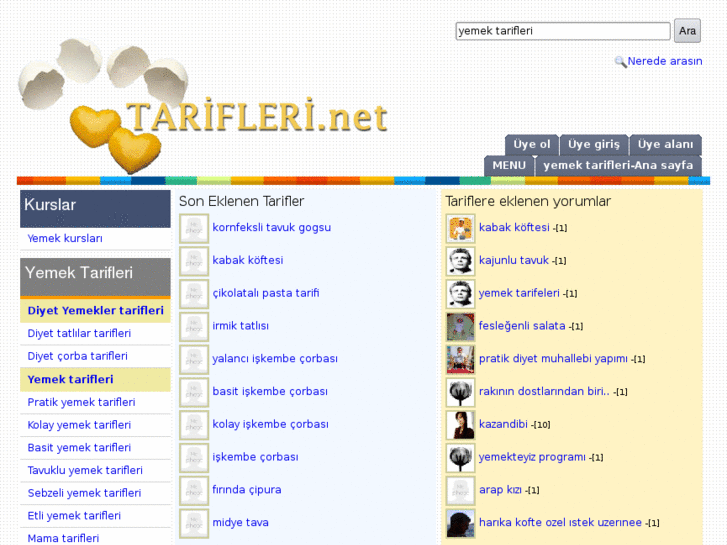 www.tarifleri.net