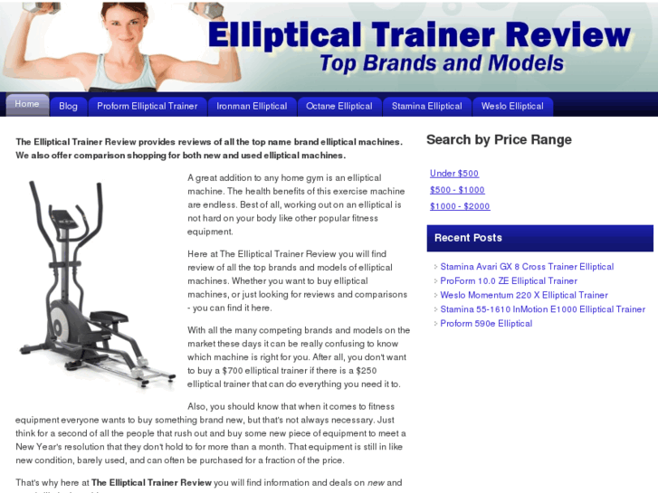 www.theellipticaltrainerreview.com